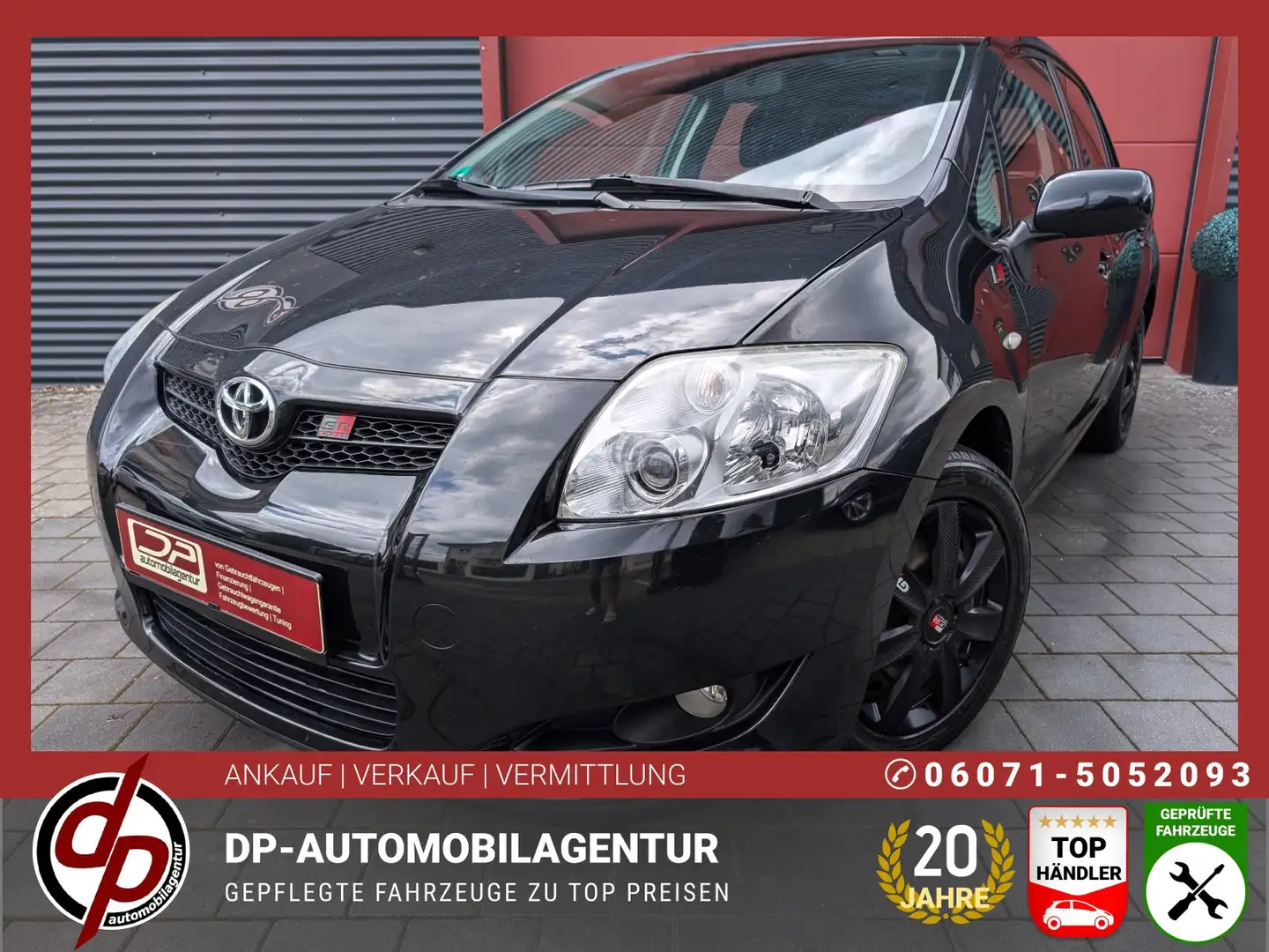 Toyota Auris 1.6 "GR" *4-TÜRER/KLIMA/SCHECKHEFT* Negro - 1