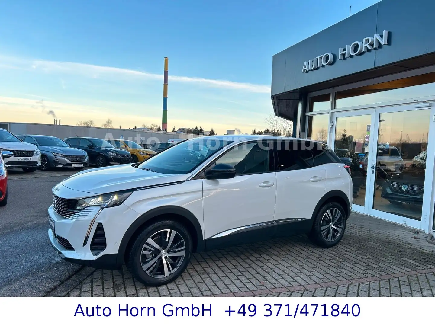 Peugeot 3008 Allure Pack Puretech 130 Blanc - 1