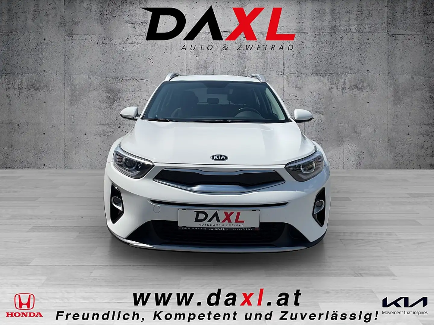 Kia Stonic 1,25 MPI ISG Silber *unfallfrei* Weiß - 2