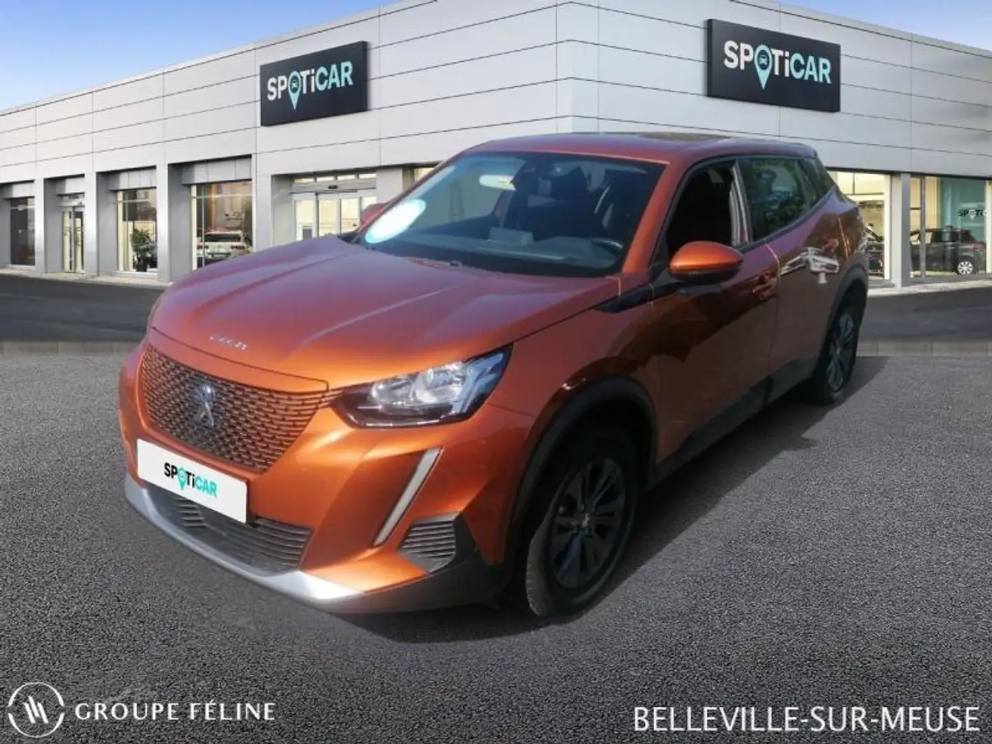 Peugeot e-2008 e-2008 136ch Active Orange - 1