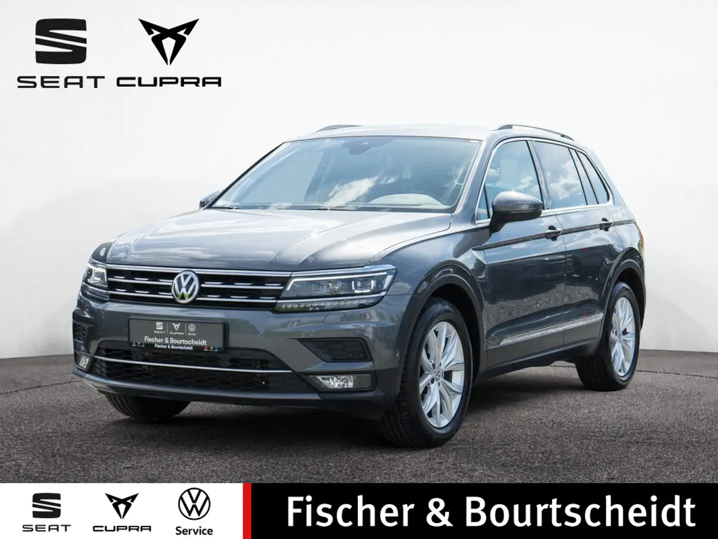 Volkswagen Tiguan 1.5 TSI Highline -T NAVI AHK HUD KAMER Grau - 1
