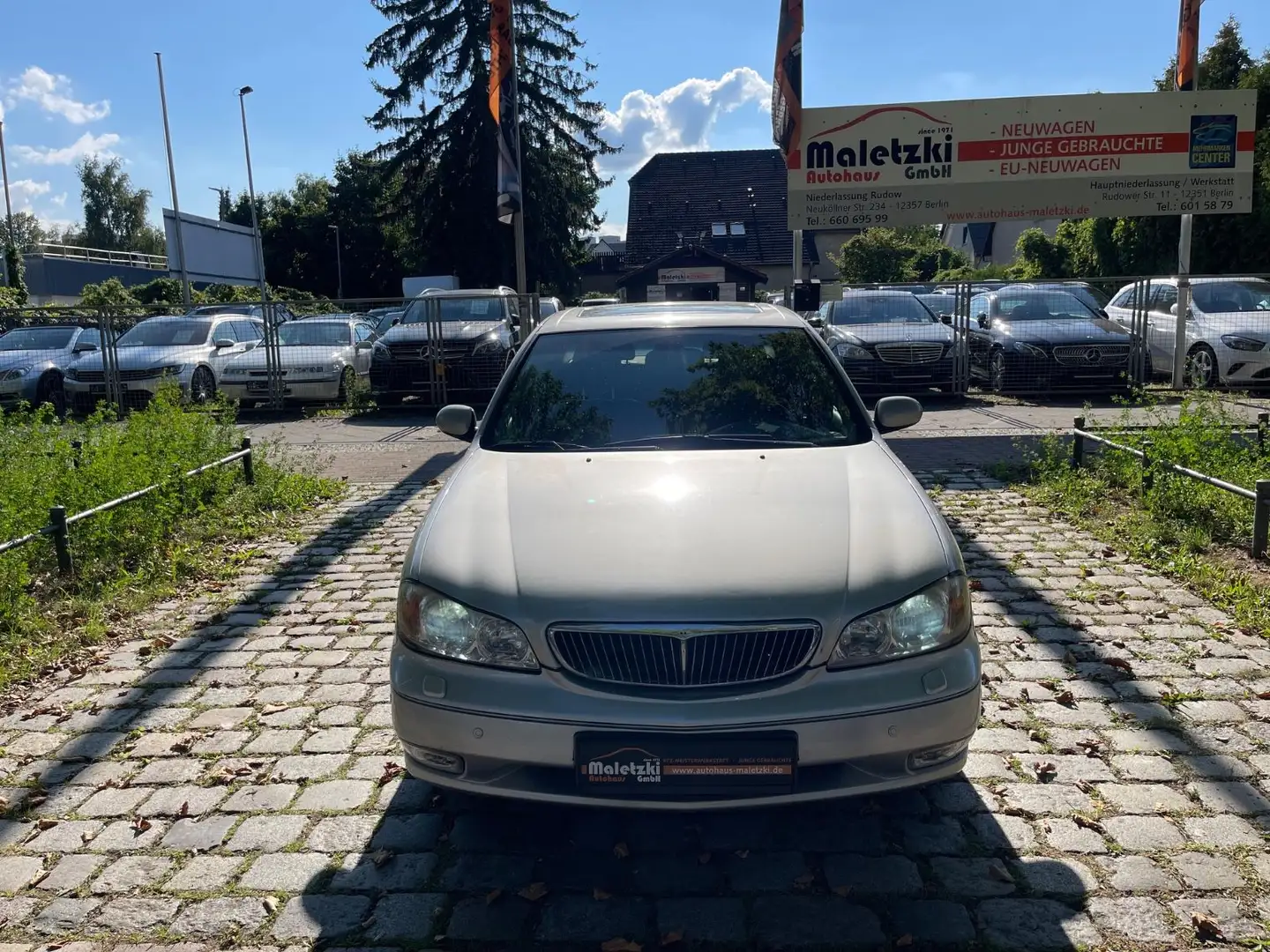 Nissan Maxima 3.0 Elegance*Leder*SHZ*Schiebedach*1.Hd* Argent - 2