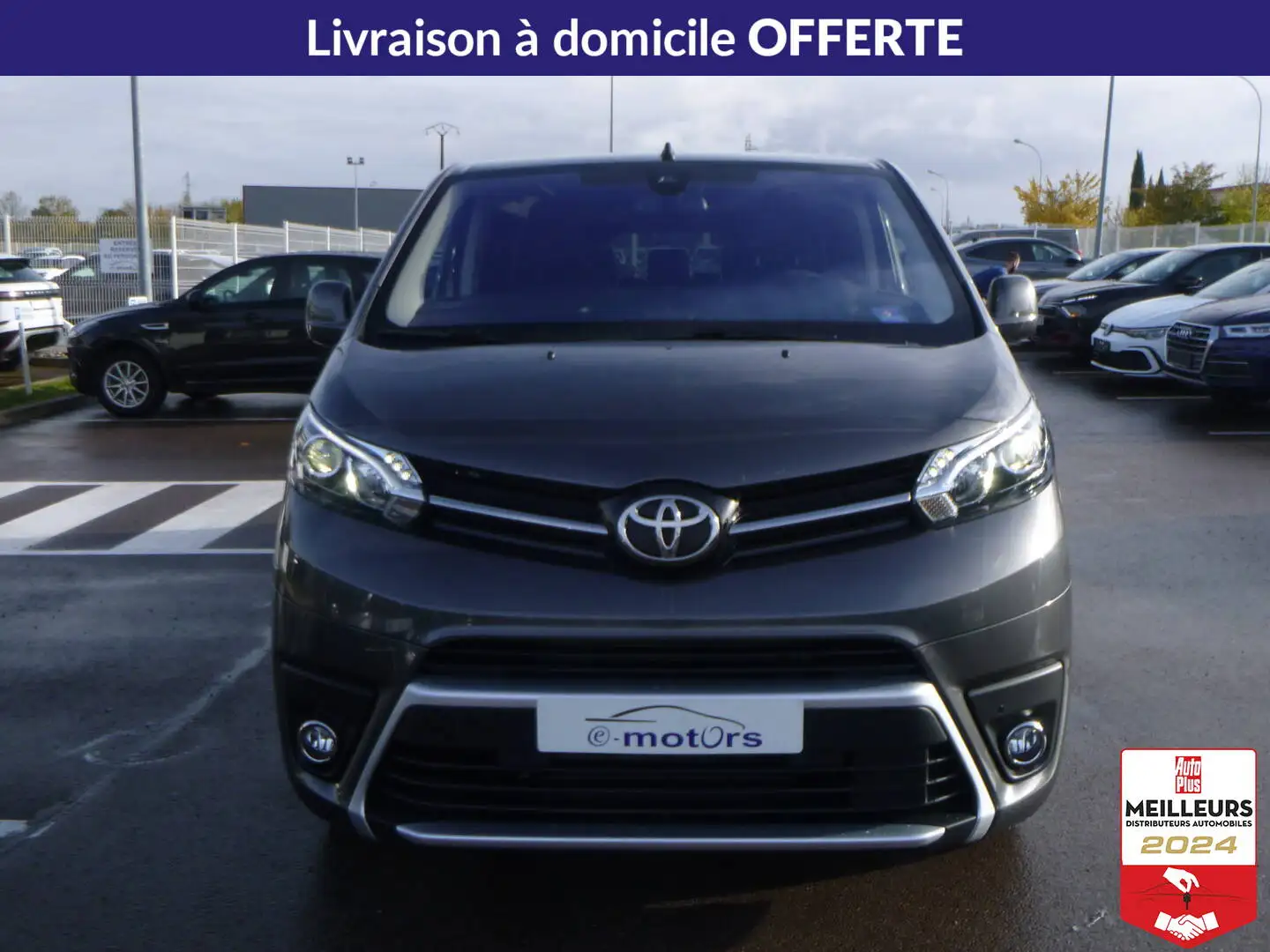 Toyota Proace Medium Lounge 180 D-4D BVA8 Gris - 2