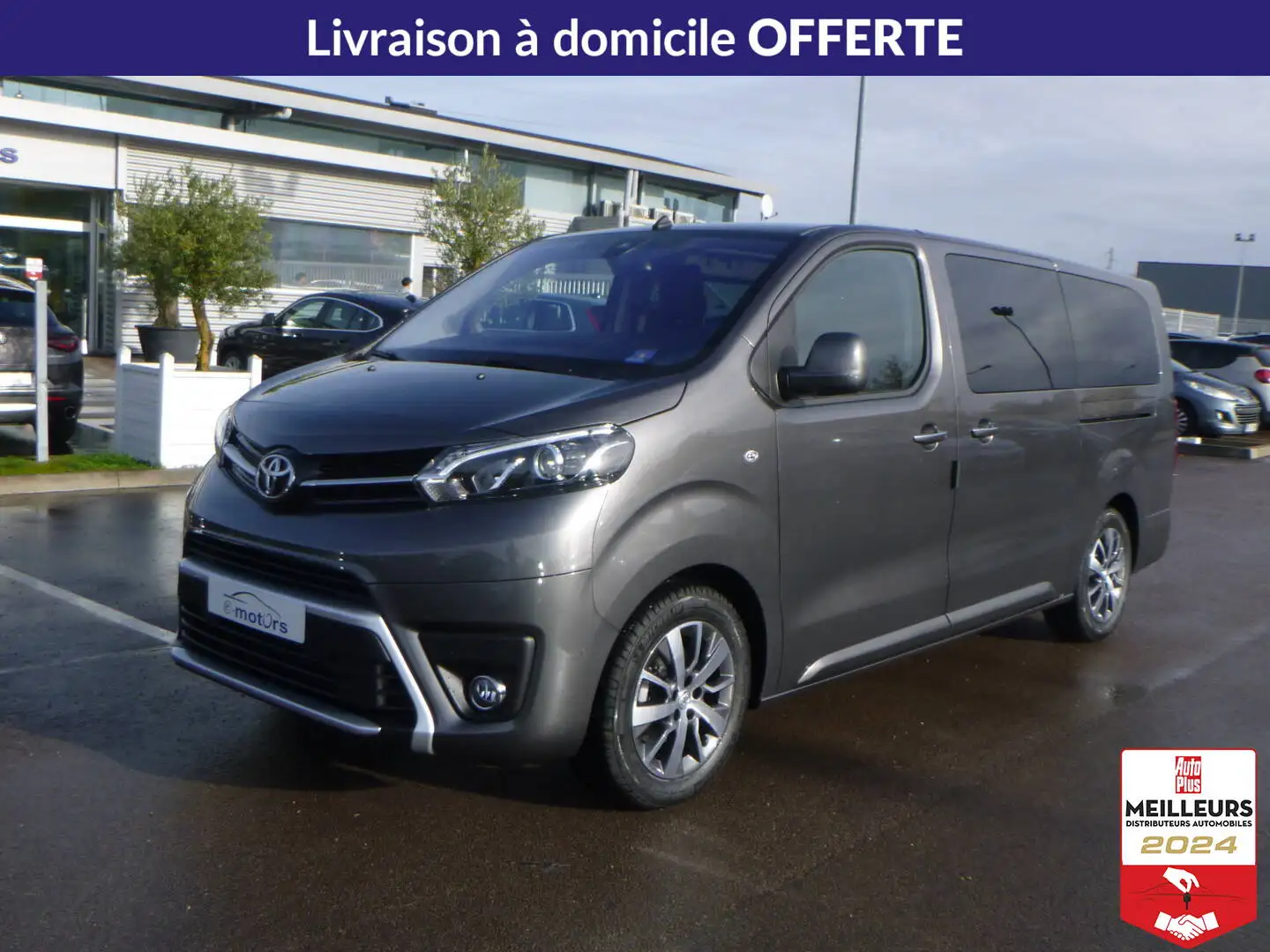Toyota Proace Medium Lounge 180 D-4D BVA8 Gris - 1
