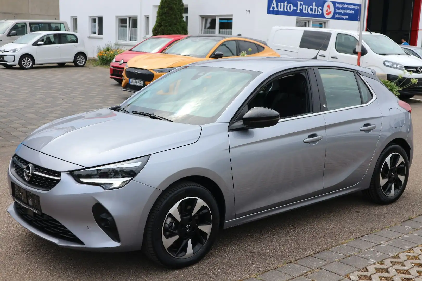 Opel Corsa -e F Elegance Teilleder NAVI LED SHZ ALU Grau - 1