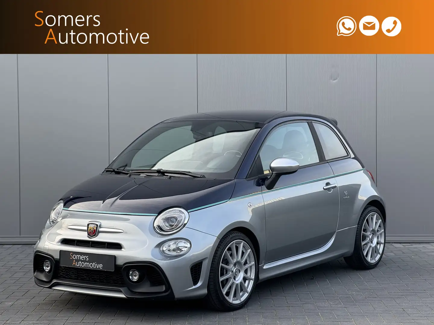 Fiat 500 Abarth 1.4 T-Jet 695 Rivale | Carbon | Akrapovic | Nr. 14 Azul - 1
