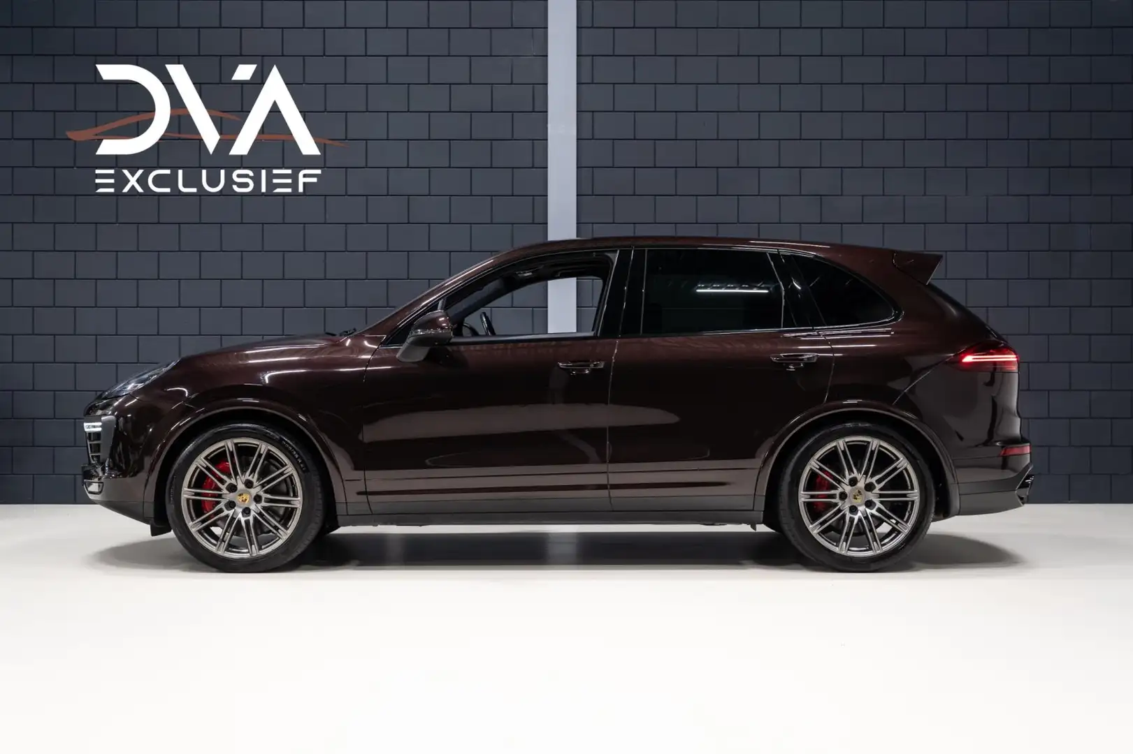 Porsche Cayenne 4.8 Turbo Brun - 2