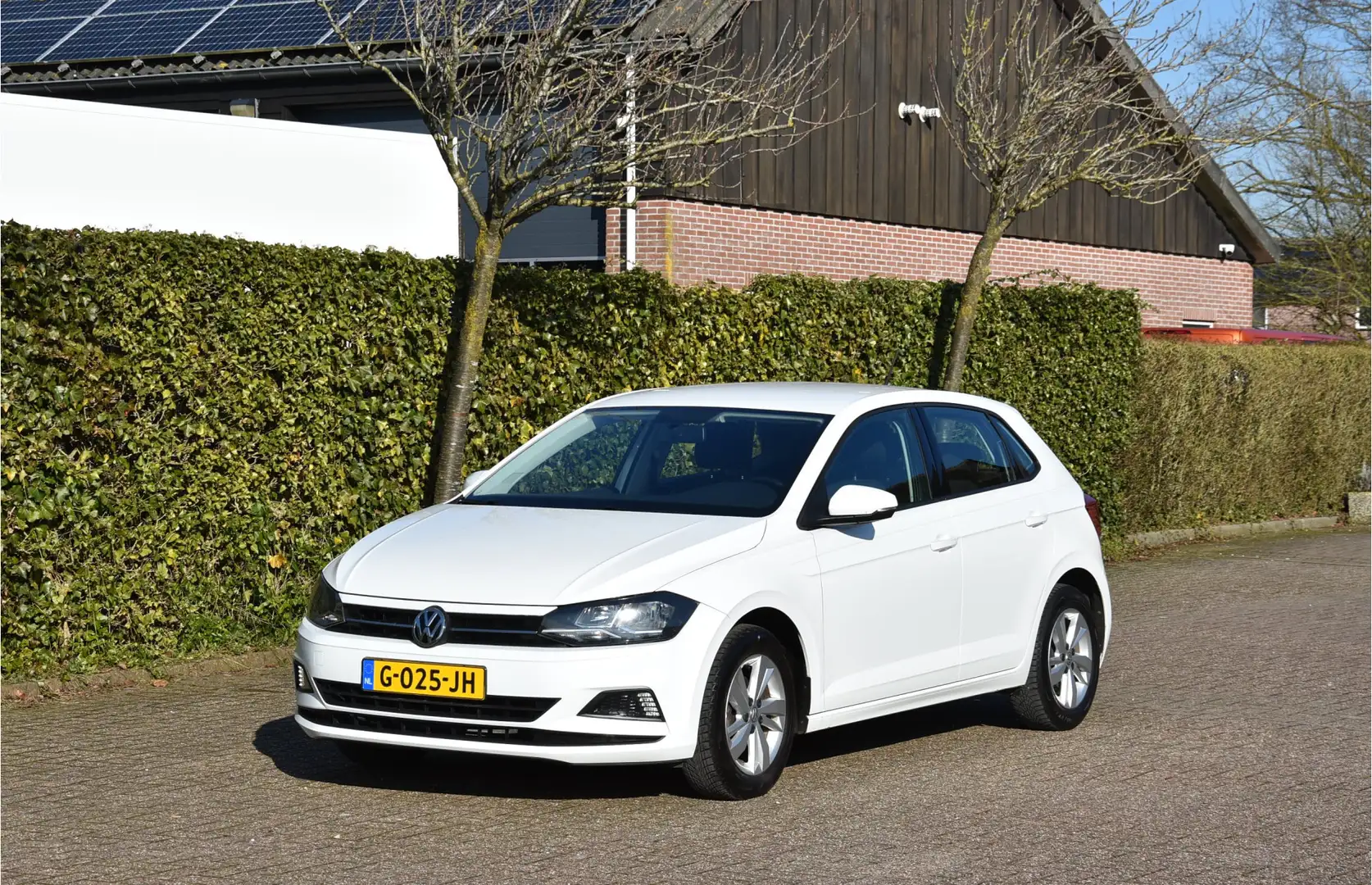 Volkswagen Polo 1.0 TSI 96 PK Carplay stoelverw. Mf.stuur Garantie Wit - 1