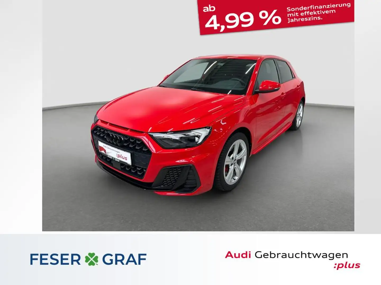 Audi A1 Sportback 35 TFSI S-Line S tronic Navi LED Rojo - 1