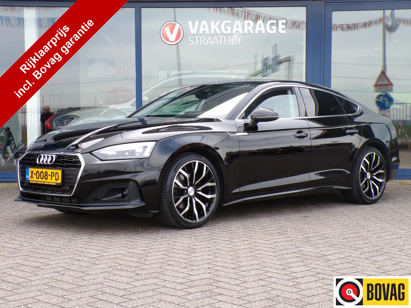 Audi A5 Sportback 35 TFSI Pro Line, Trekhaak / Stoelverwar Zwart - 1