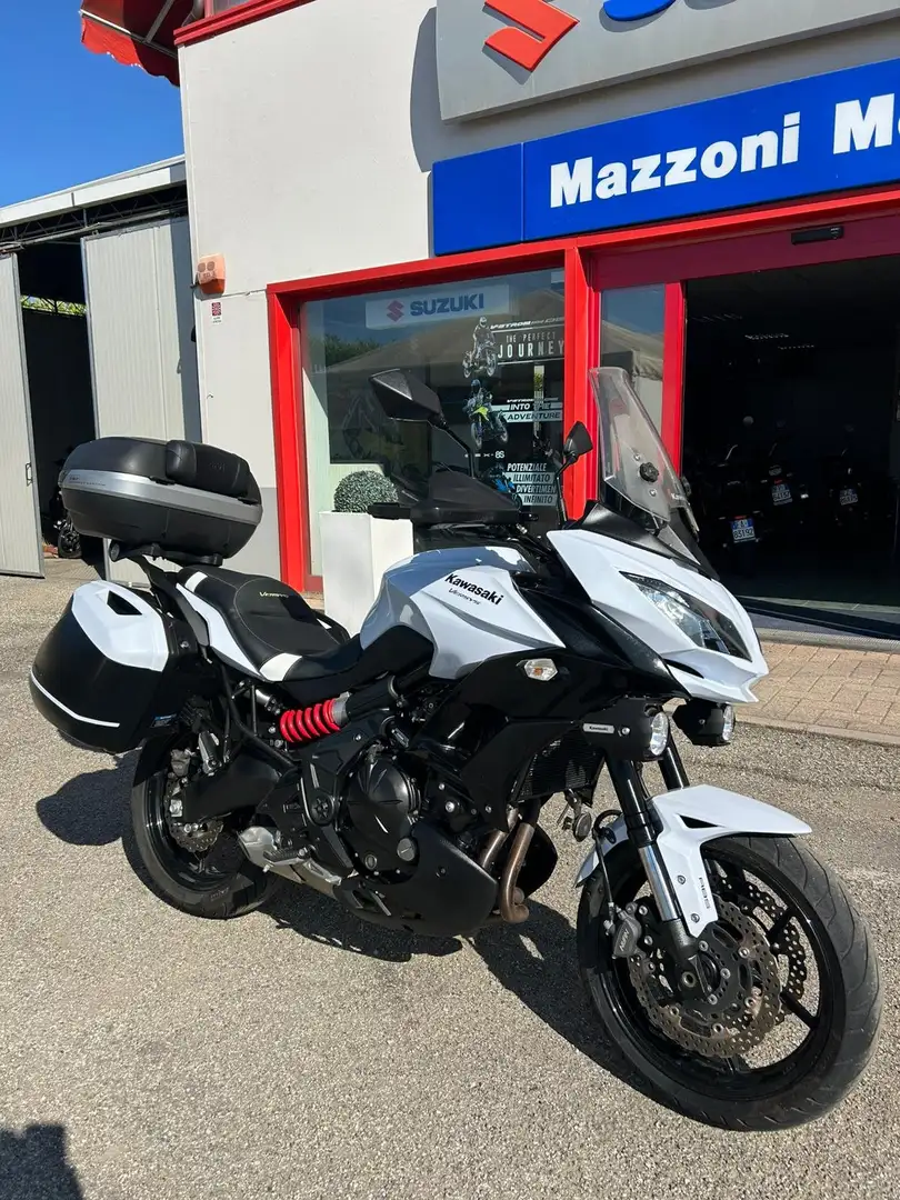 Kawasaki Versys 650 ABS Blanc - 2