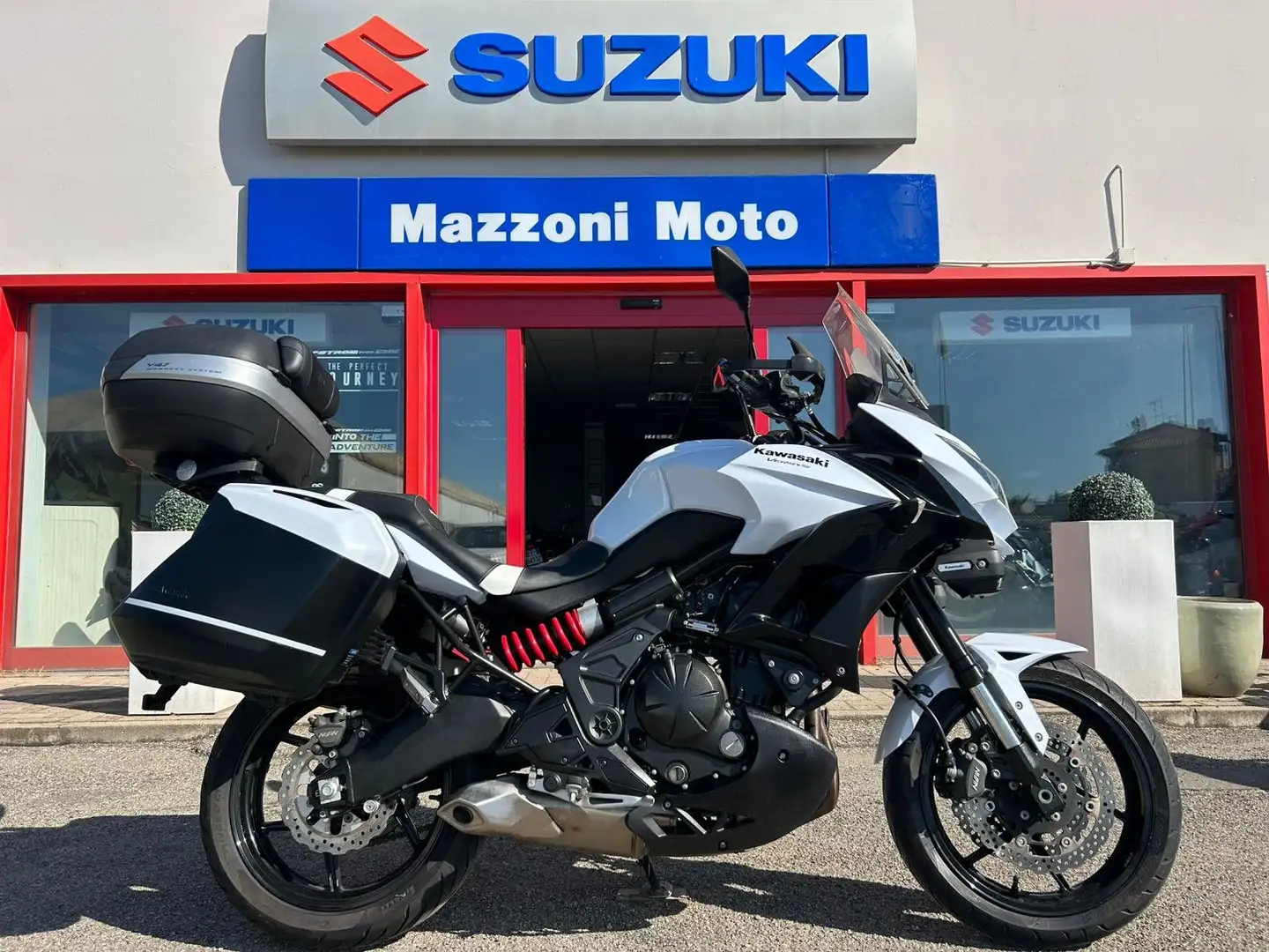 Kawasaki Versys 650 ABS Blanc - 1