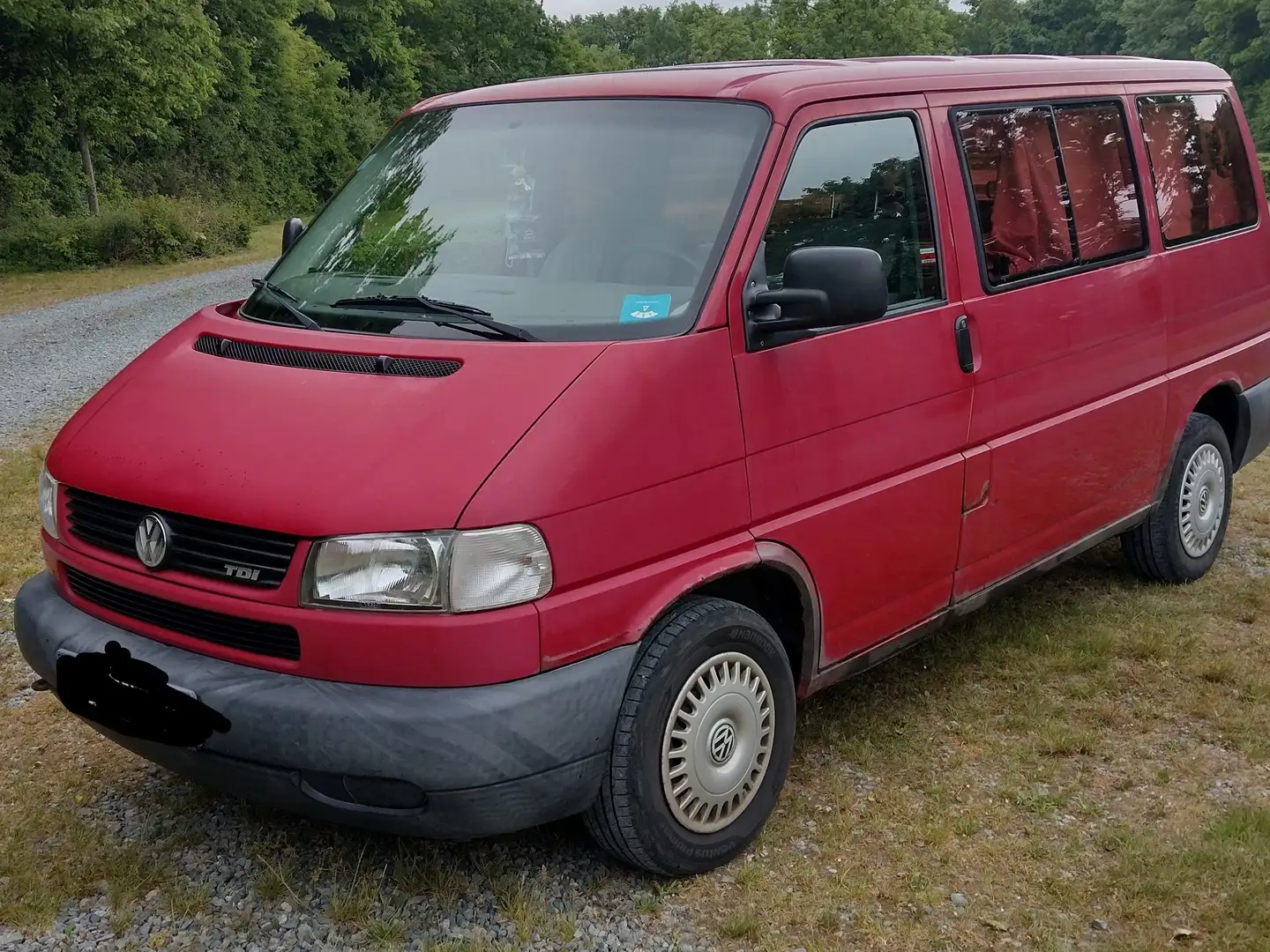 Volkswagen T4 Multivan Multivan T4 TDI 7DC UY2 Rot - 2