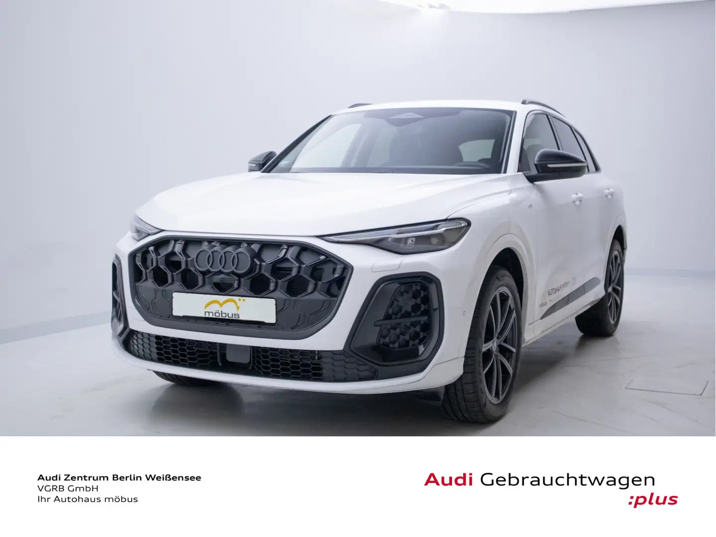 Audi Q5 TDI 150 kW S-TRO*QUA*MATRIX*AHK*STAND*360*NAV Weiß - 2