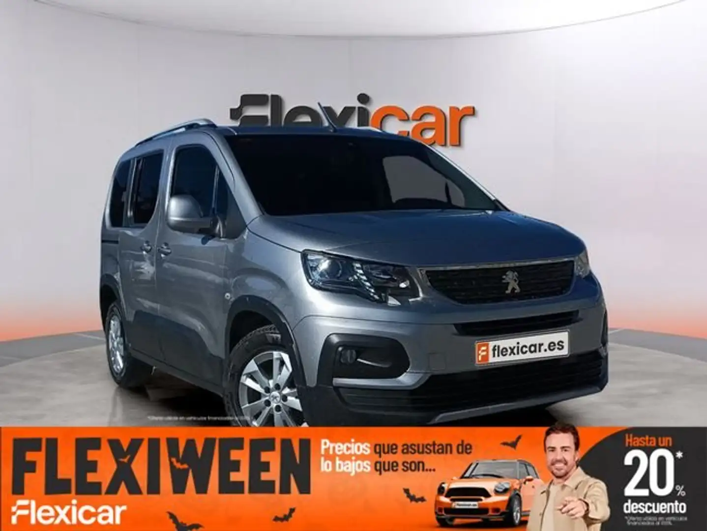 Peugeot Rifter Access Long BlueHDi 73kW Gris - 1