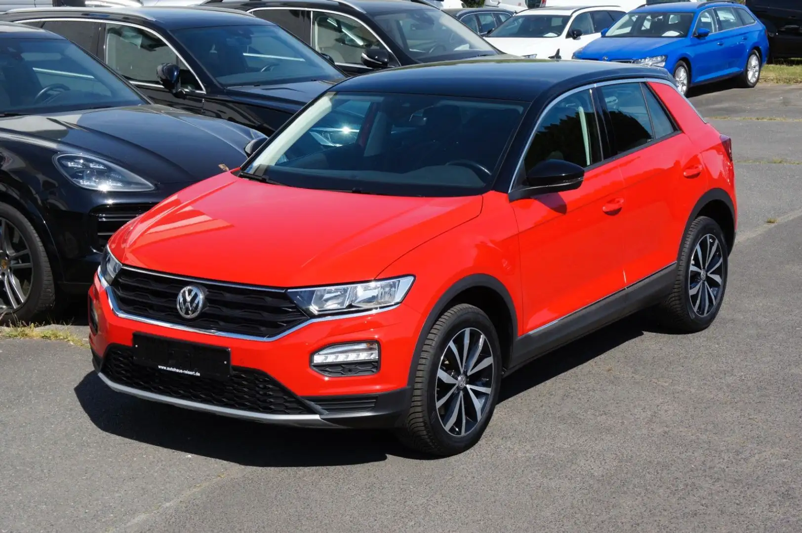 Volkswagen T-Roc Style DSG*AHK*NAV*KAM*SHZ*DAB*ALLWETTER*1H Rot - 1