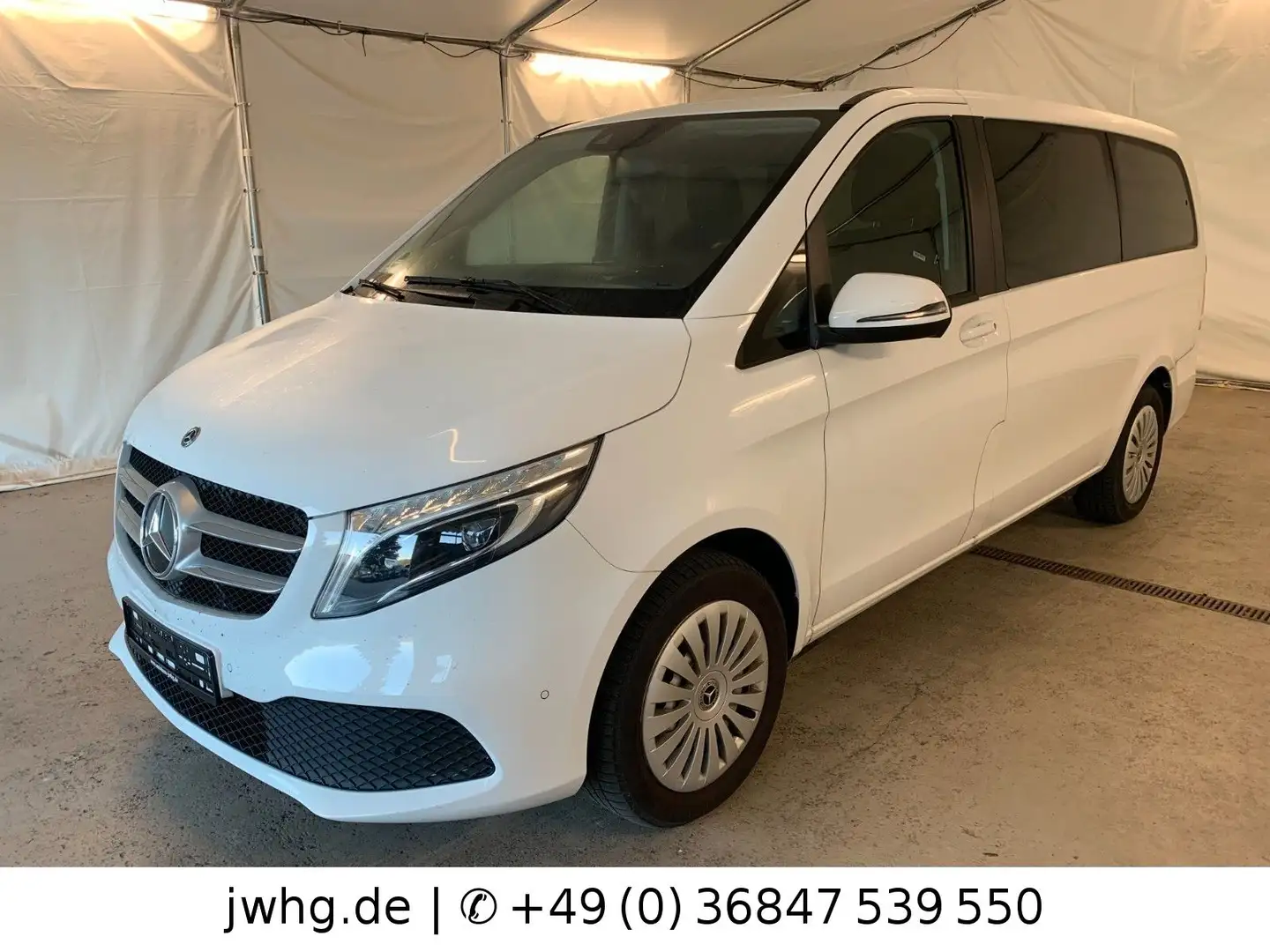 Mercedes-Benz V 220 V220 Lang Facelift ILS Navi Distr Kam Spur StdHz Weiß - 1