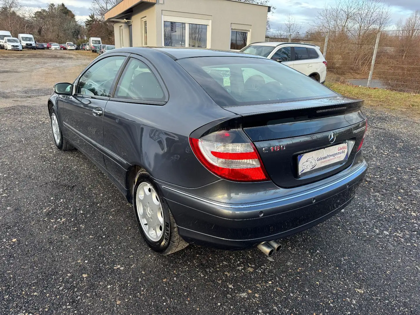 Mercedes-Benz C 180 Sportcoupe Harman/kardon Sitzheizung PDC Grau - 2