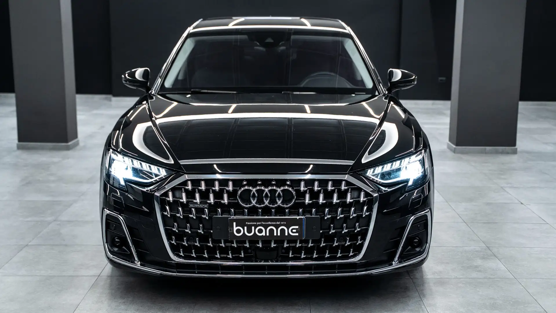 Audi A8 50 3.0 TDI MHEV QUATTRO SOSP B&O PACK LUCI PELLE Zwart - 2