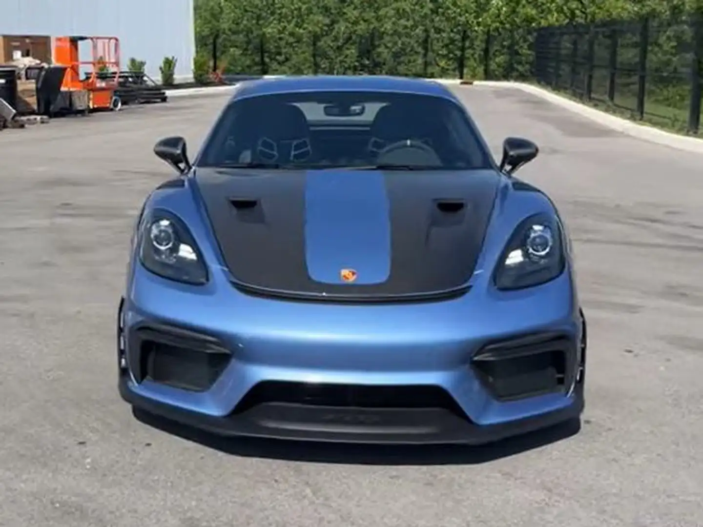 Porsche 718 GT4 RS Weissach Coupe Niebieski - 1