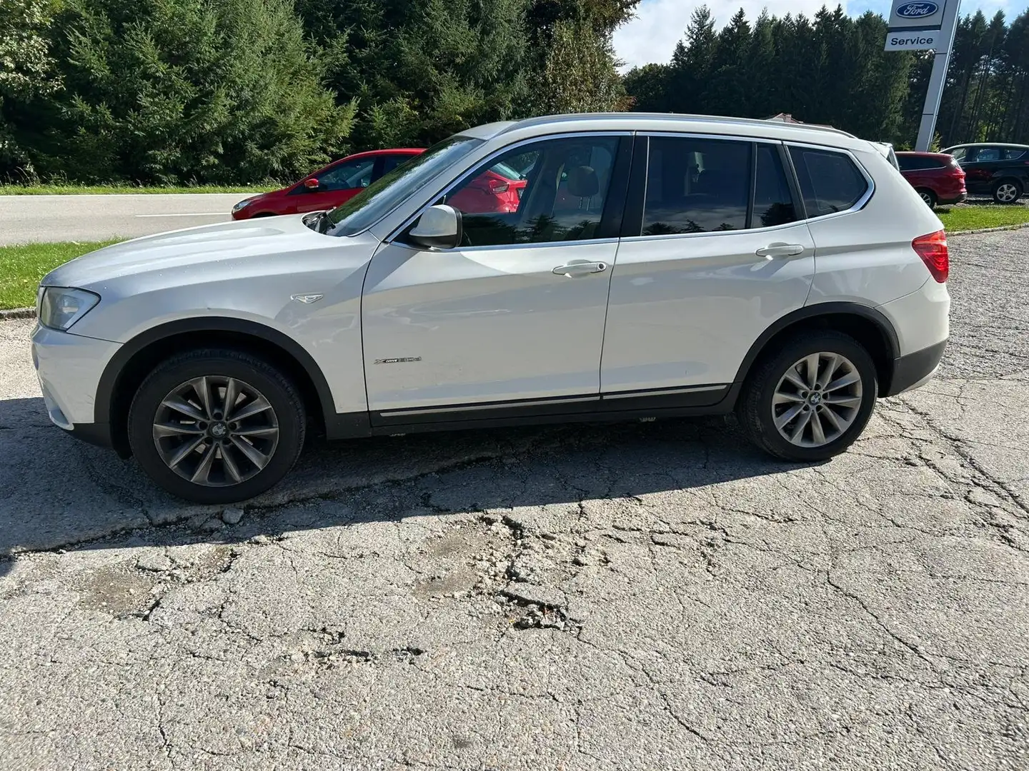 BMW X3 xDrive30d, elektrische AHK, P57a bis 08/26 Weiß - 2
