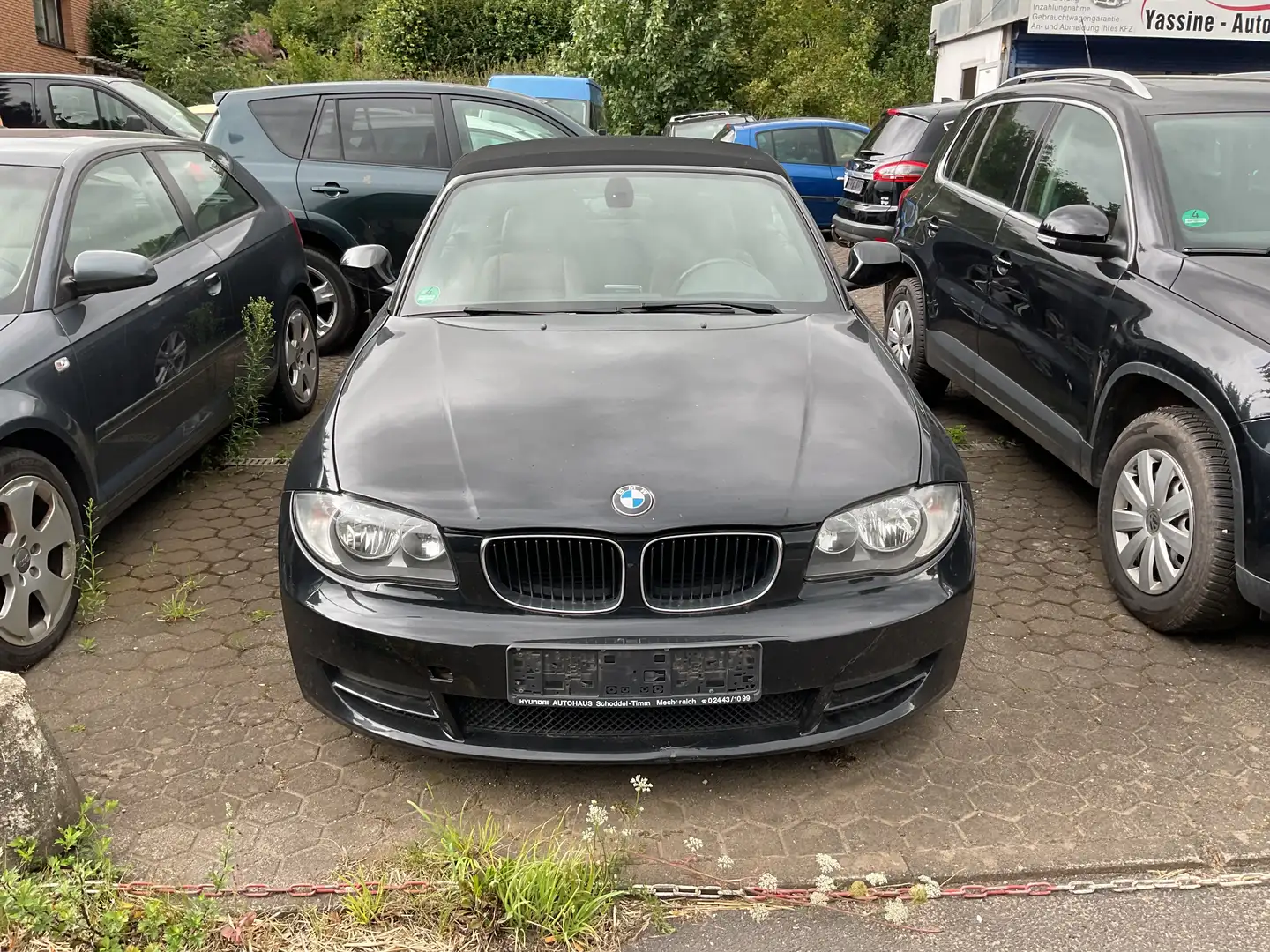 BMW 118 118i Motorschaden Schwarz - 1
