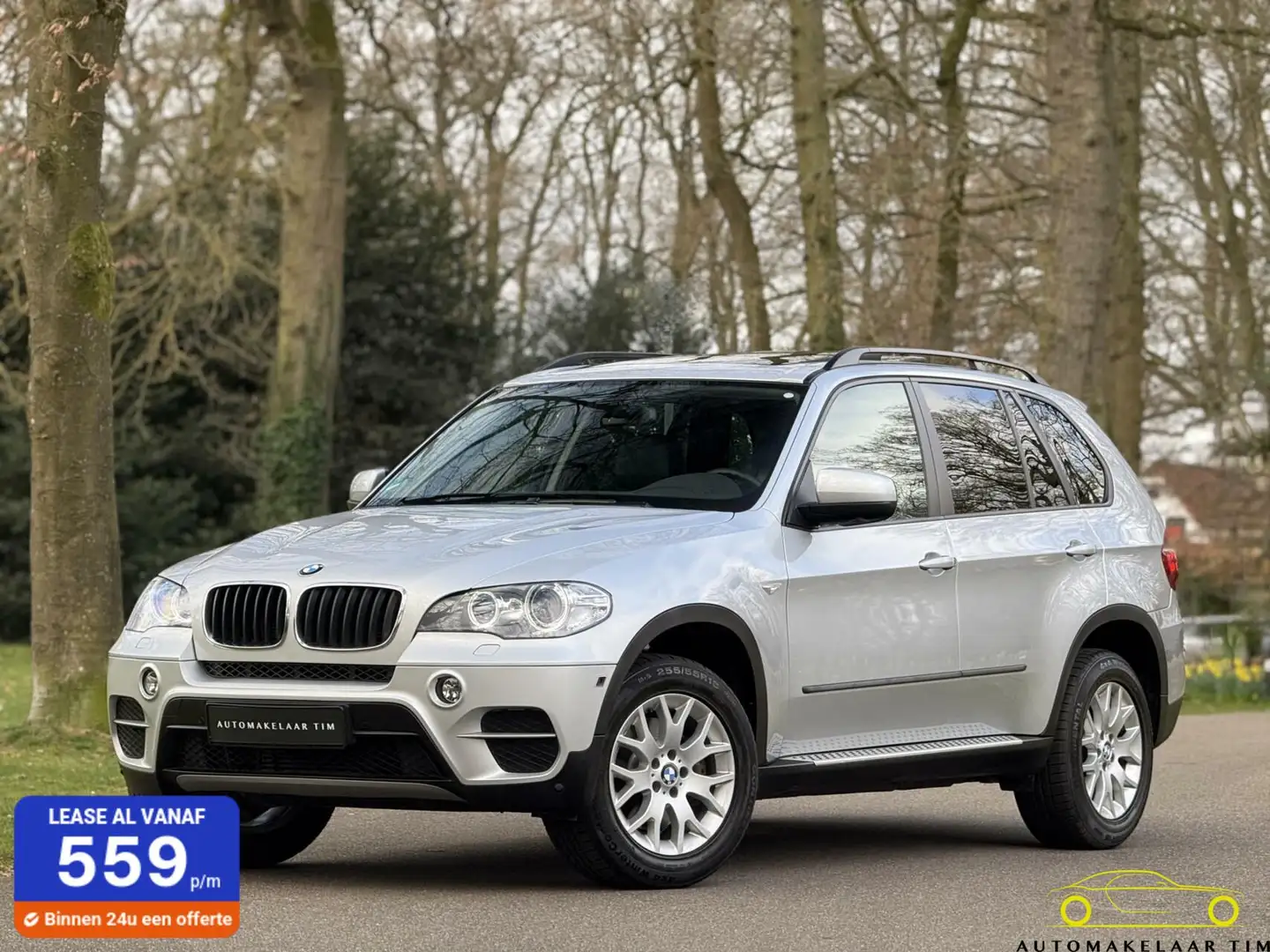 BMW X5 xDrive35i High Executive Zilver - 1