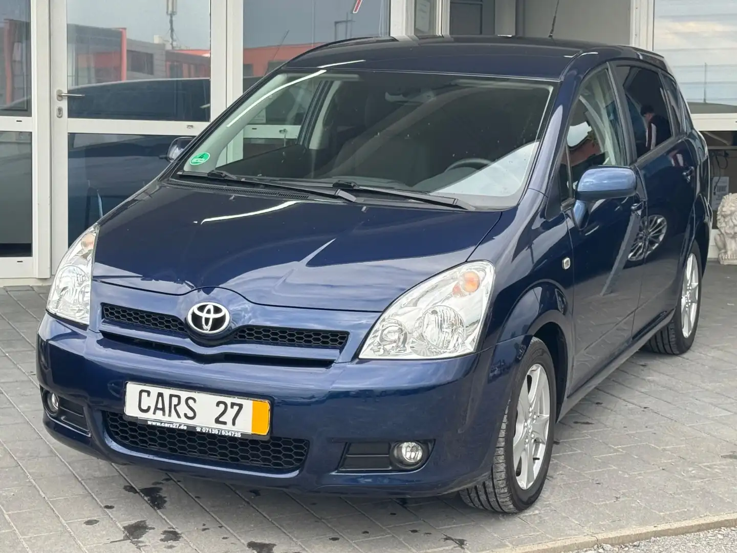 Toyota Corolla Verso 1.8 Sol 7-Sitze Standheizung Klima Modrá - 1