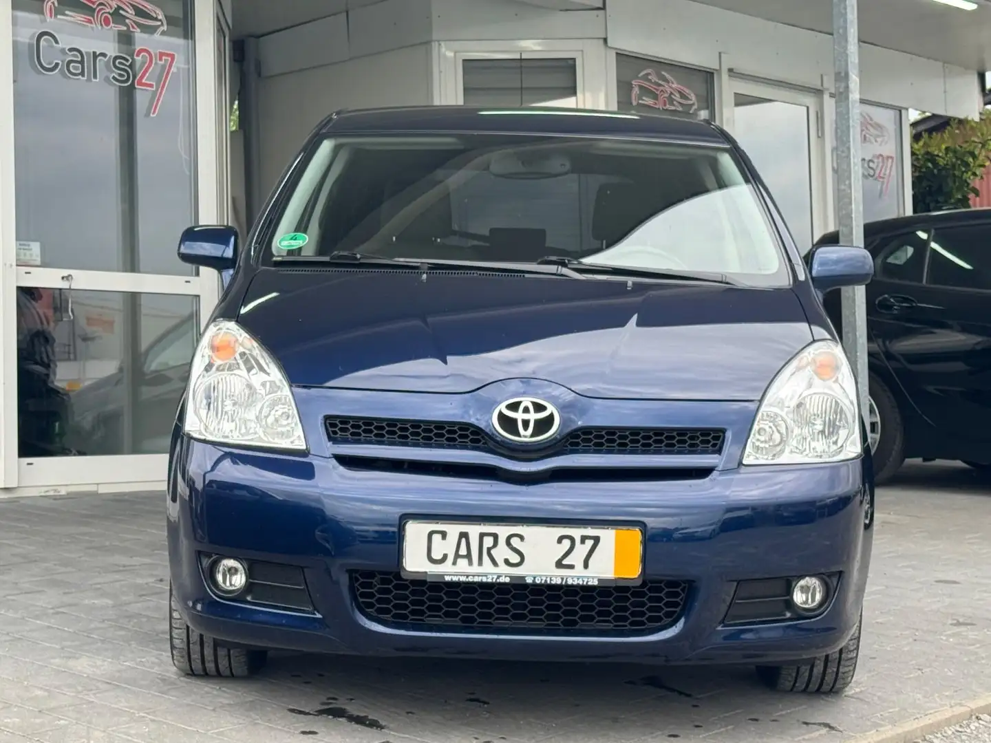 Toyota Corolla Verso 1.8 Sol 7-Sitze Standheizung Klima Modrá - 2