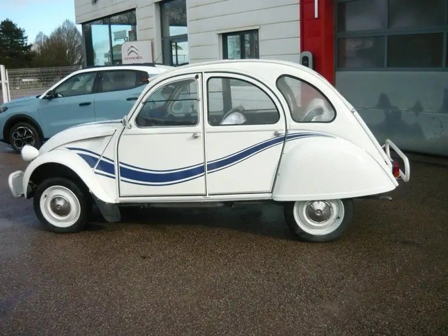 Citroen 2CV Style France 3 Weiß - 2