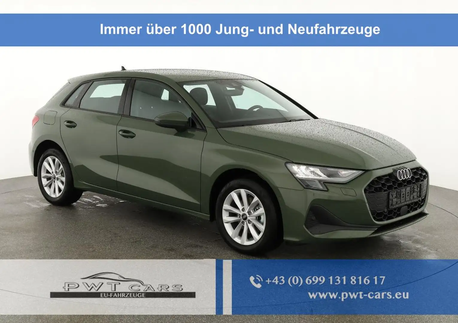 Audi A3 Sportback TFSI 110 kW 35 S-Tronic, Kamera, ACC,... Grün - 1