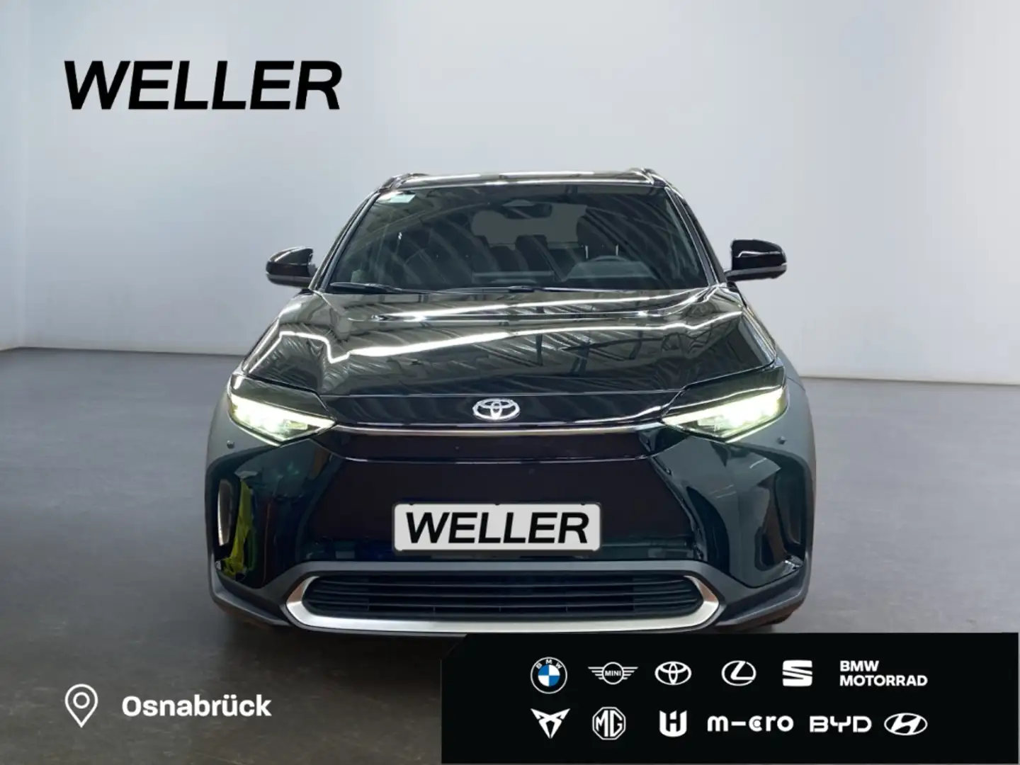 Toyota bZ4X Lounge *Matrix*20Zoll*Leder*360°*Memory*ACC* Schwarz - 2