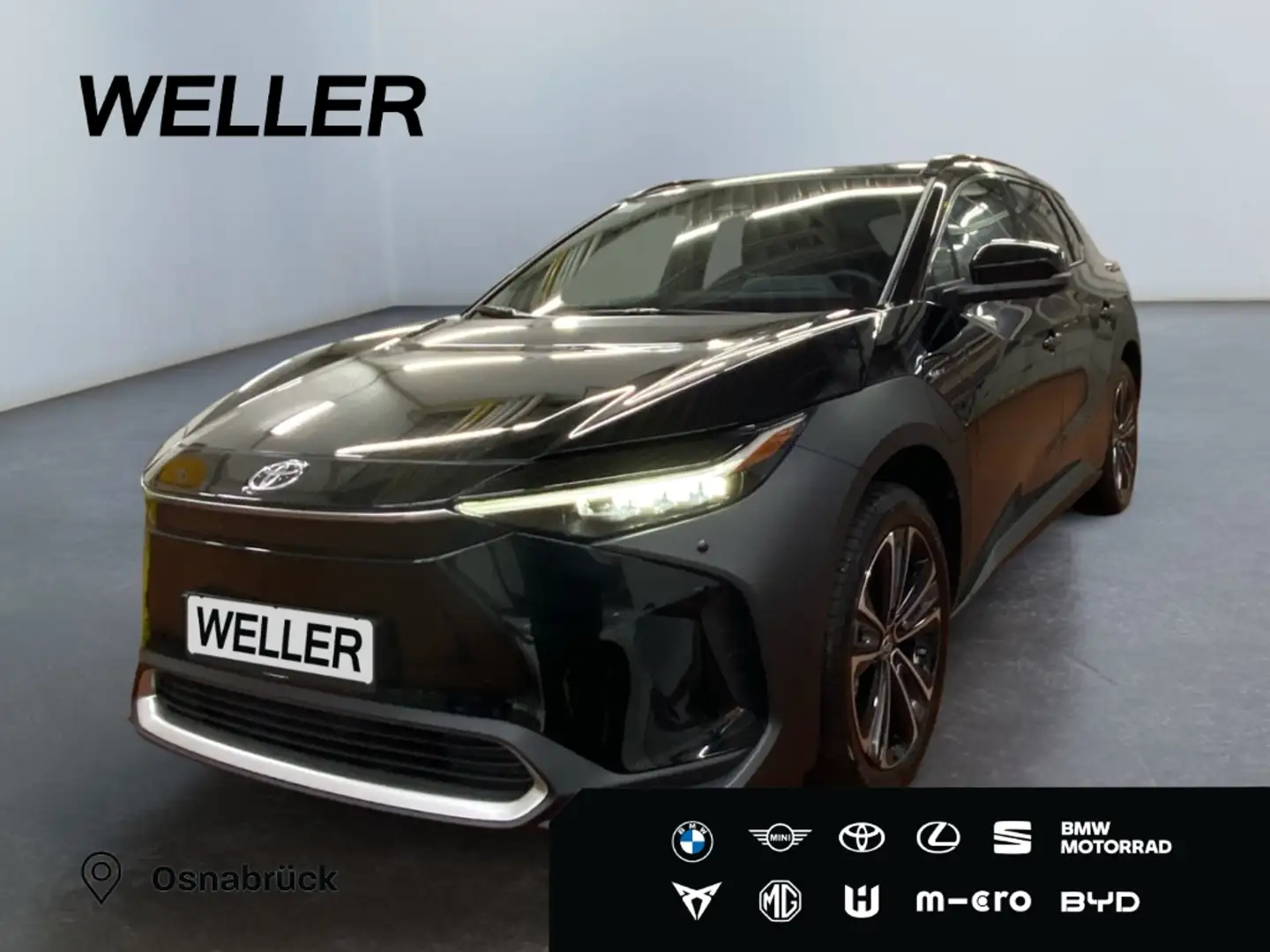 Toyota bZ4X Lounge *Matrix*20Zoll*Leder*360°*Memory*ACC* Schwarz - 1