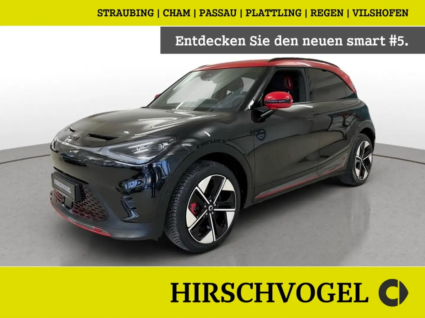 smart #1 BRABUS Pano+Standhzg.+Navi+LED+360°-K+PDC+SHZ Schwarz - 1