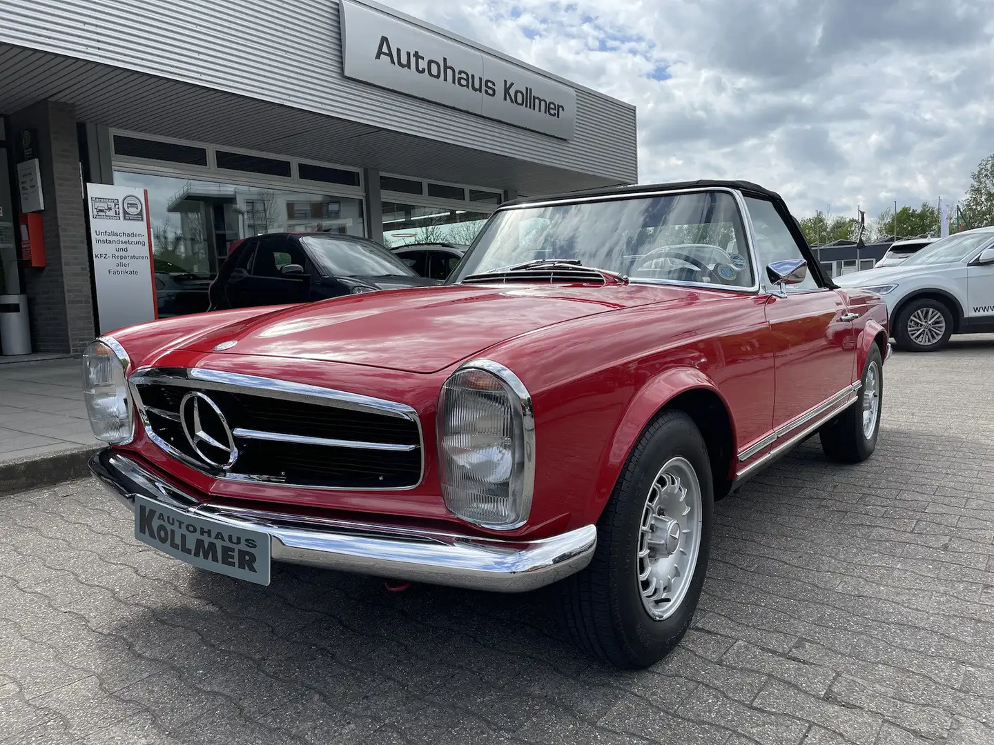 Mercedes-Benz 280 SL Pagode Automatik Rot - 2
