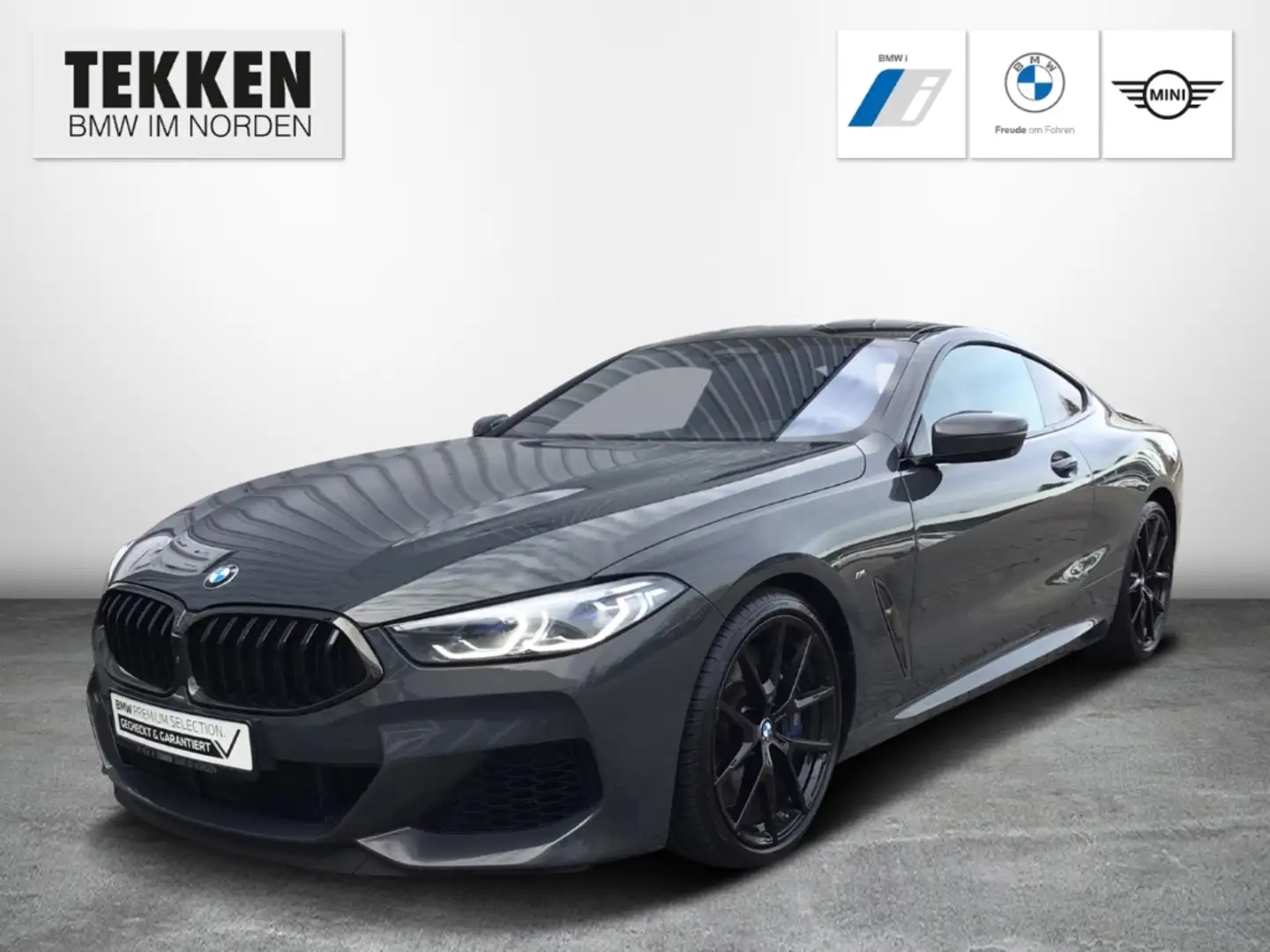 BMW M850 i Coupe ACC/Laserlicht/BowersWilkins/Carbondach Gris - 1