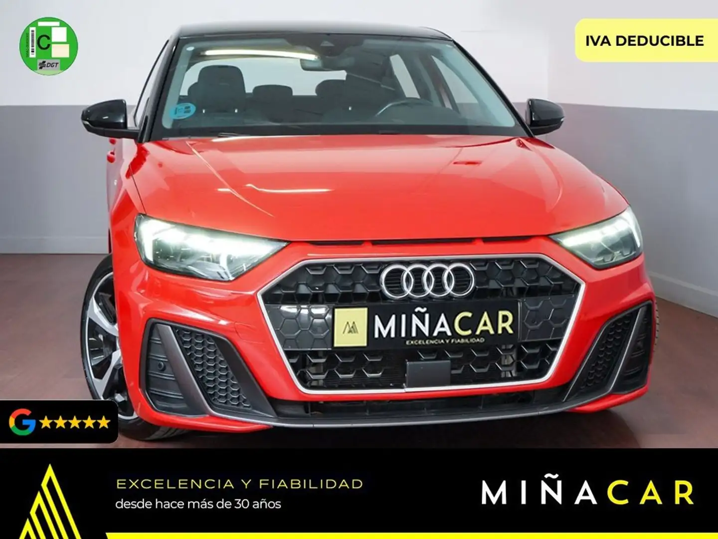 Audi A1 Sportback 30 TFSI Adrenalin S tronic Rojo - 1