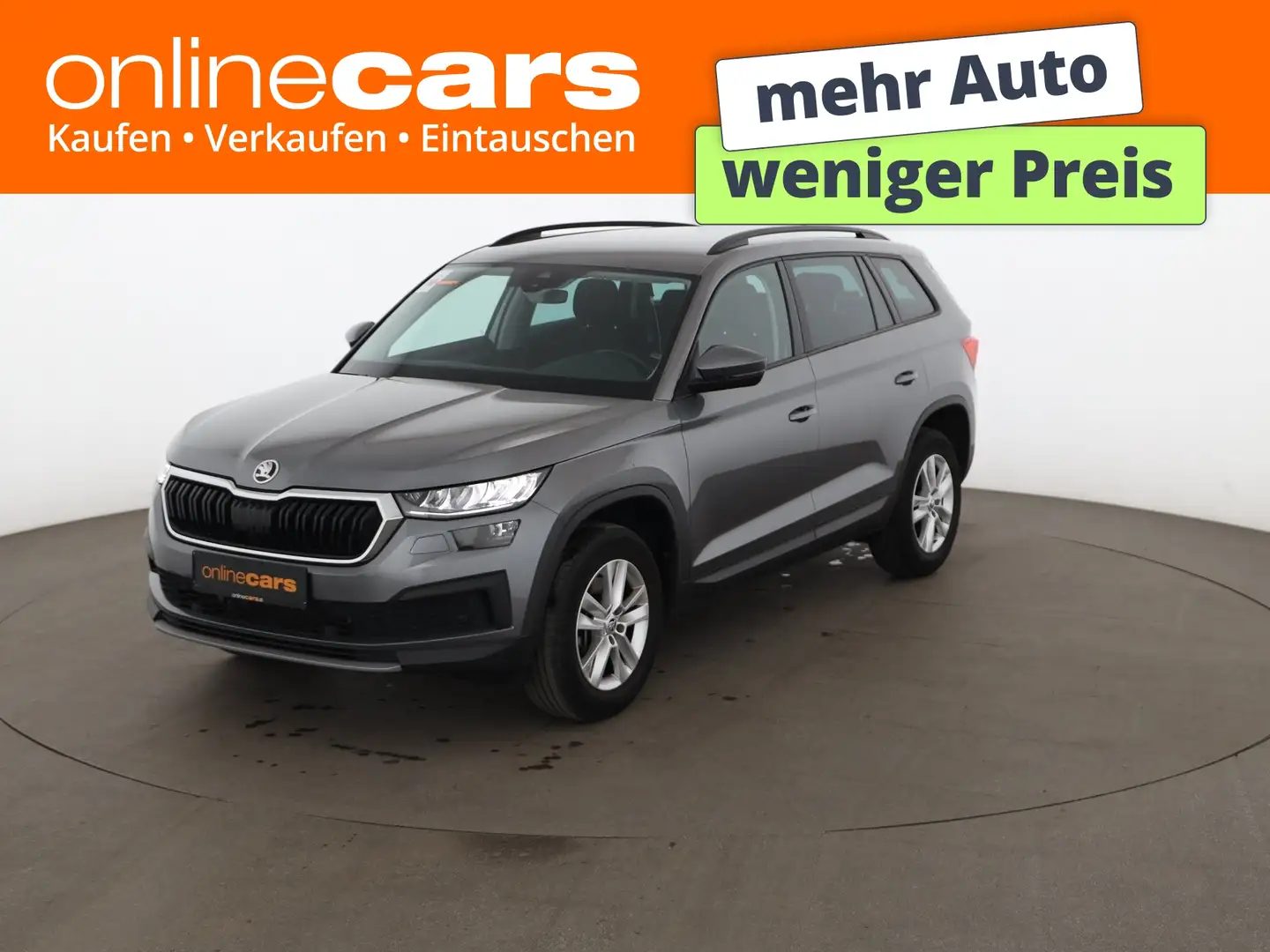 Skoda Kodiaq 2.0 TDI Ambition Aut 7-SITZER LED RADAR Grau - 1