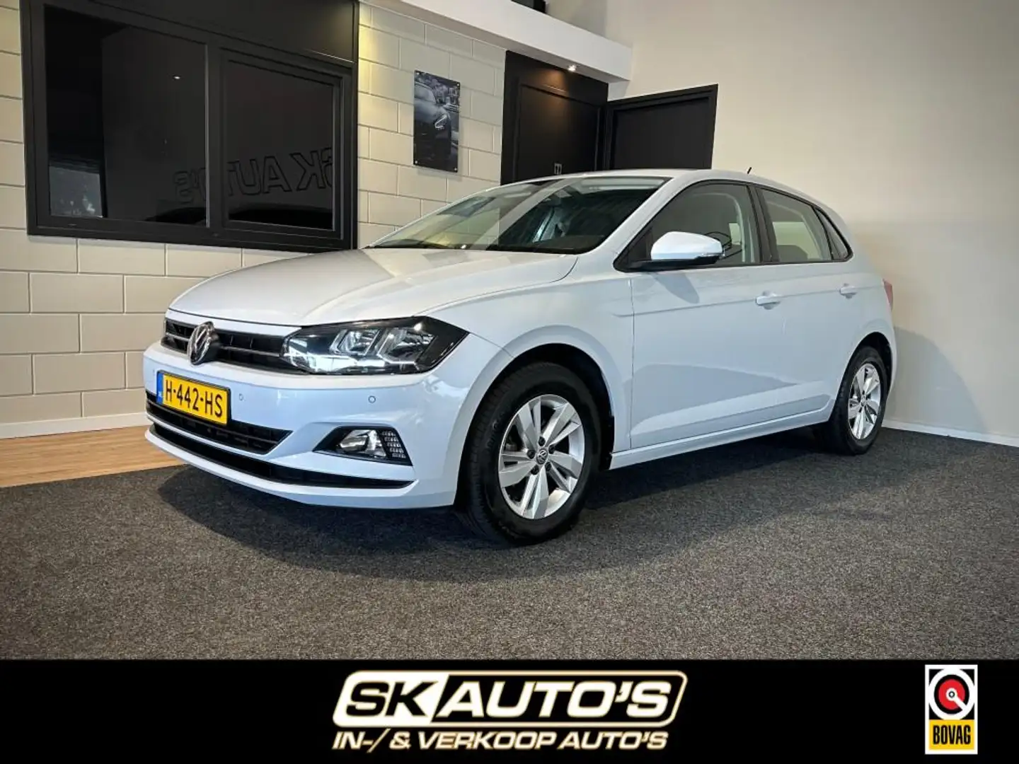 Volkswagen Polo 1.0 TSI HIGHL.BNSR RIJKLAAR l PDC l AIRCO l LMV l Blanc - 1