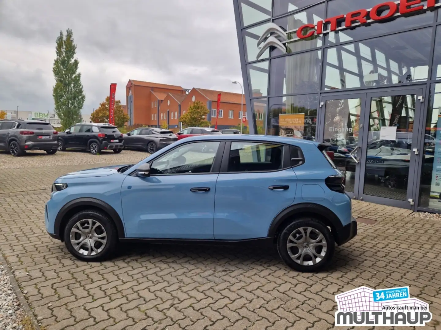 Citroen C3 e 113 YOU Elektromotor LED PDC Klima Bleu - 2
