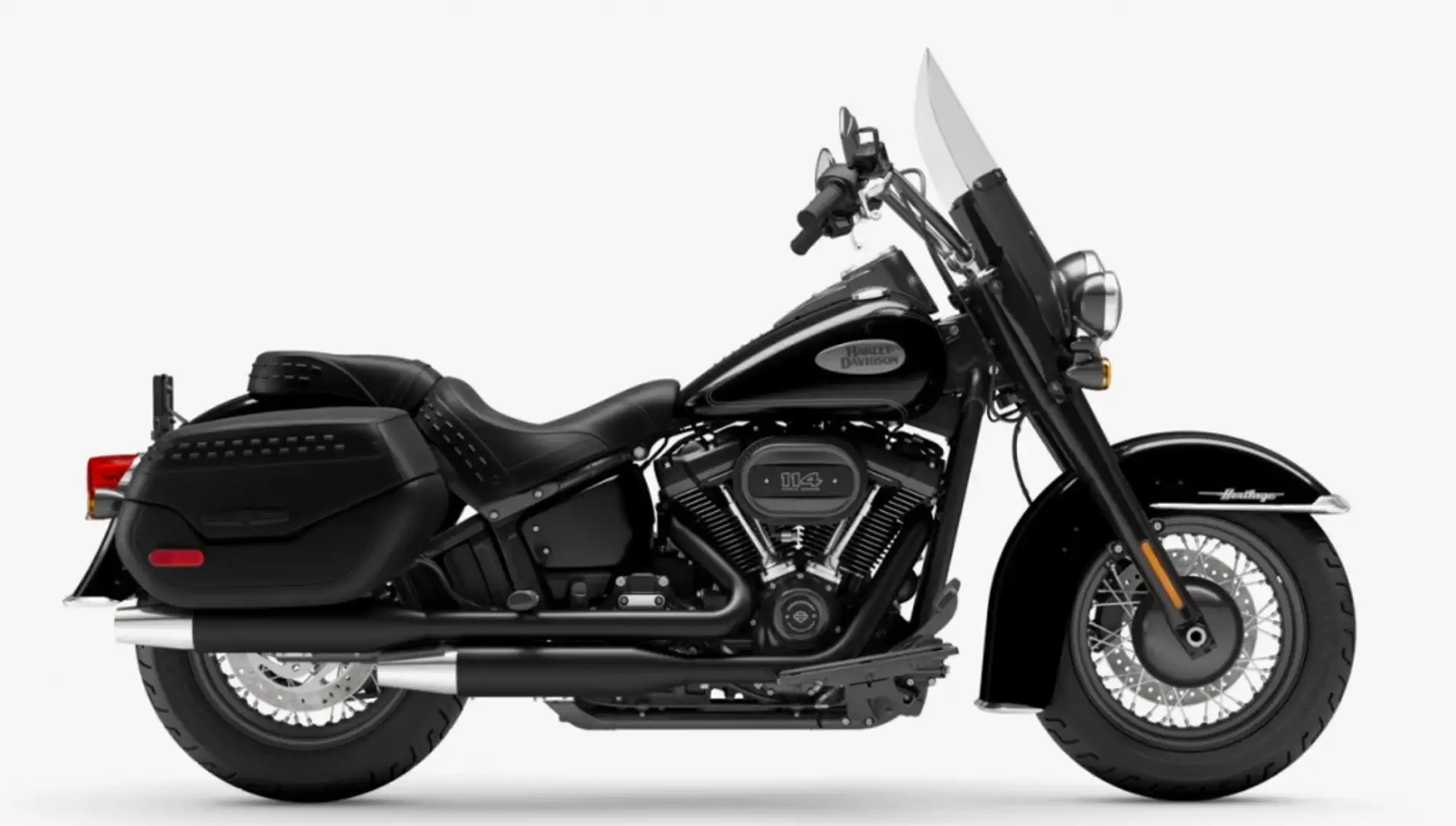 Harley-Davidson Heritage Softail Tour - CLASSIC 114 Negru - 1