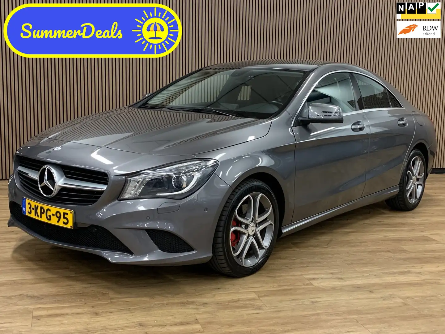Mercedes-Benz CLA 200 Ambition|Automaat|Navigatie|Climate Control| Gri - 1