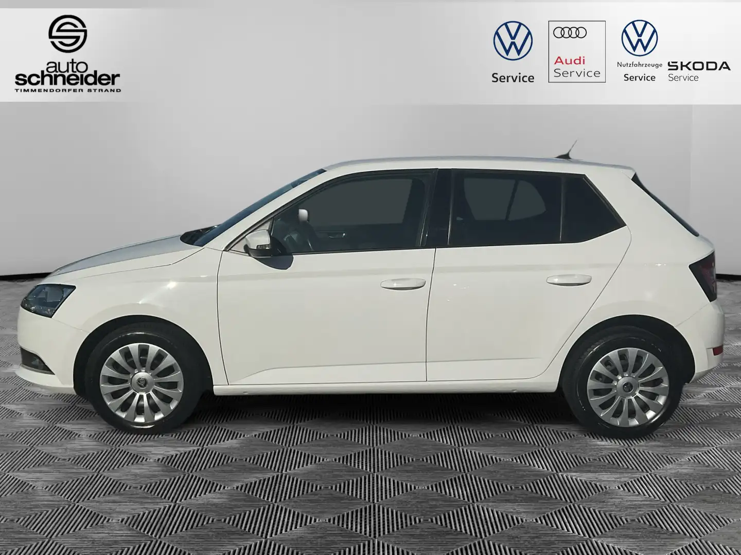 Skoda Fabia 1.0 MPI Ambition Navi Smart-Link Sitzhzg Weiß - 2
