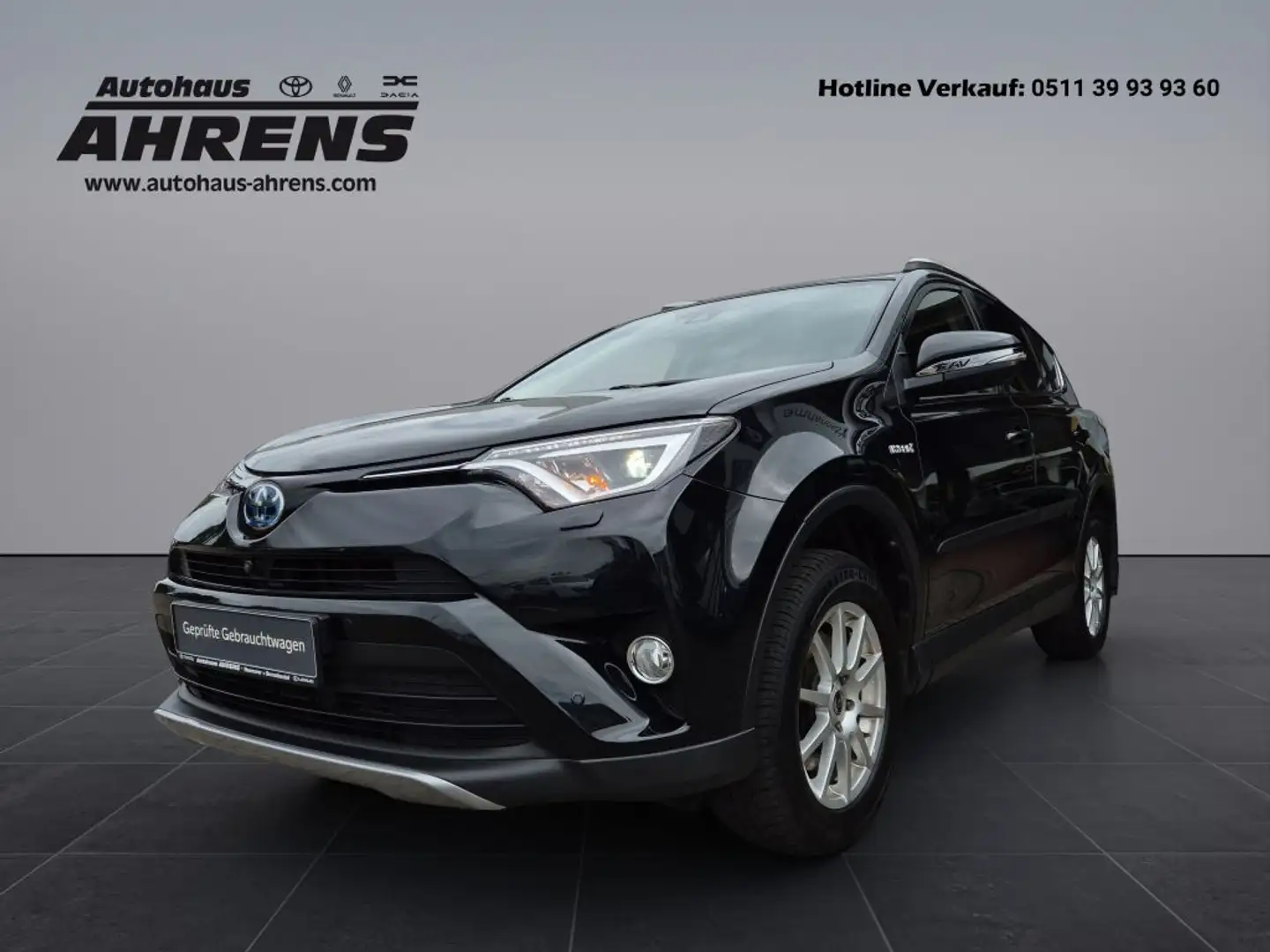 Toyota RAV 4 2.5 Hybrid Team D AHK 360°Kamera WKR Noir - 1