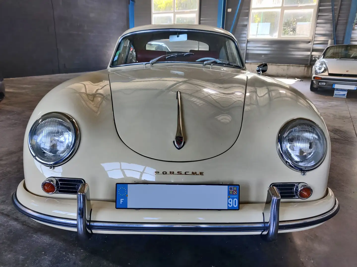 Porsche 356 A T2 1600 60 ch Beige - 2