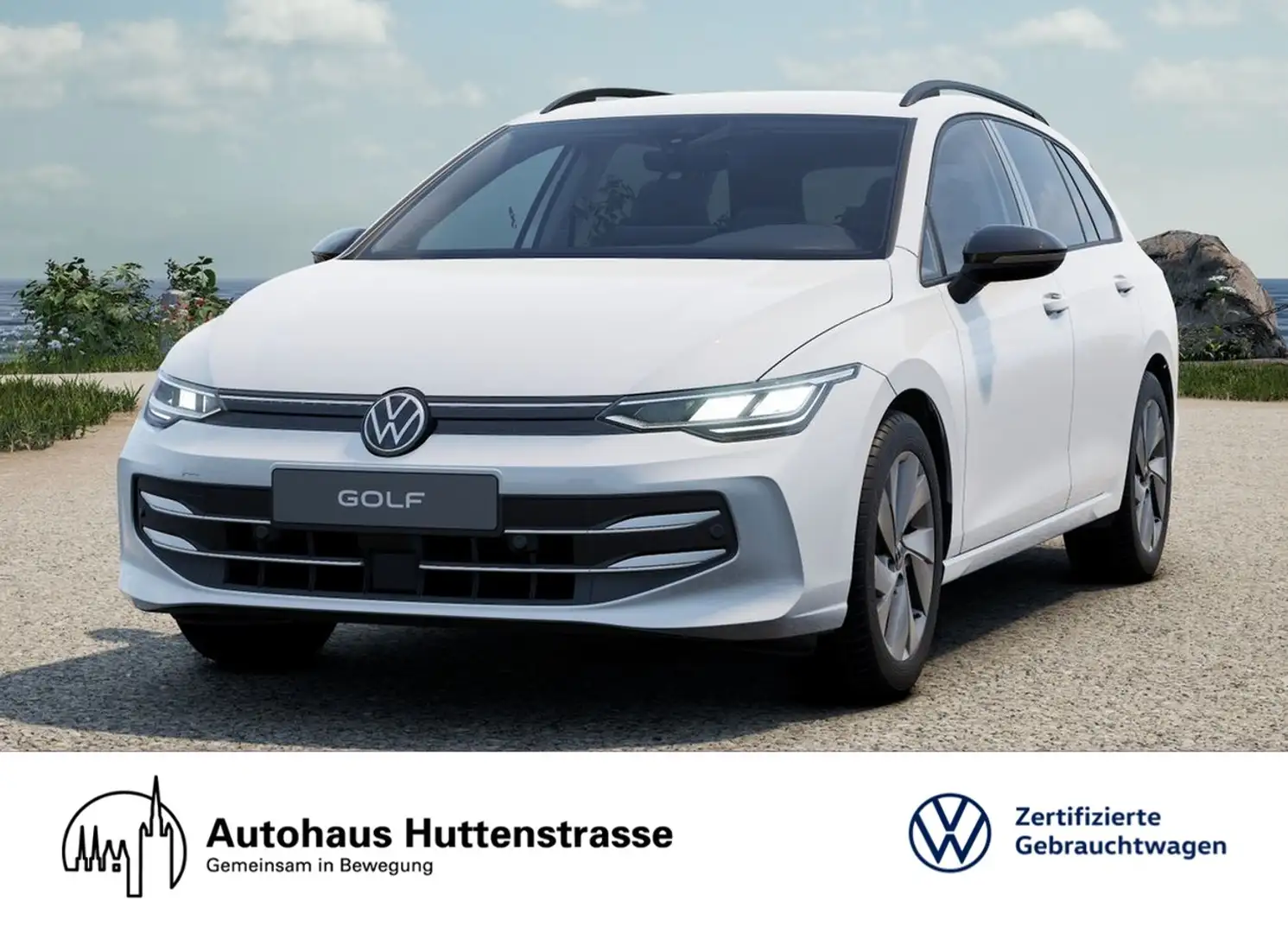 Volkswagen Golf VIII Variant 1.5 TSI Goal KAMERA AHK Weiß - 1