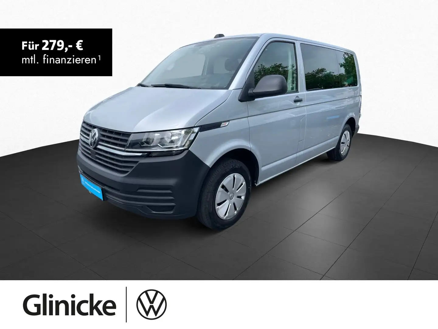 Volkswagen T6.1 Kombi 2.0 TDI App-Connect SHZ Klima PDC hi. Silber - 1