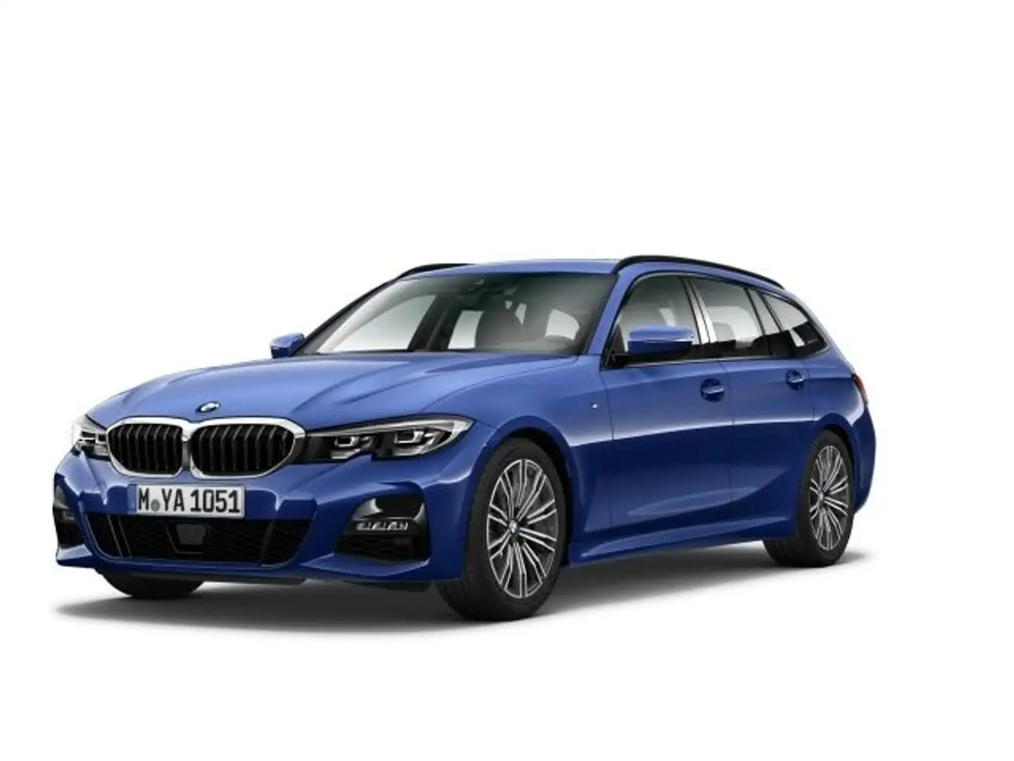 BMW 320 d xDrive Touring M Sport Navi RFK ACC Sitzh. Bleu - 1