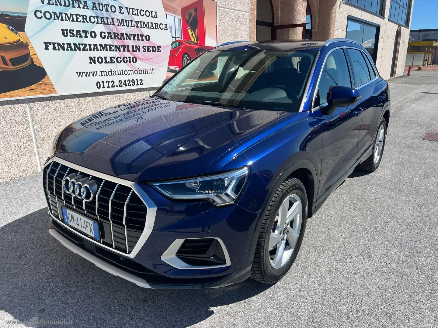Audi Q3 35 TDI S tronic Business Advanced SOLO KM.38000 Blu/Azzurro - 1