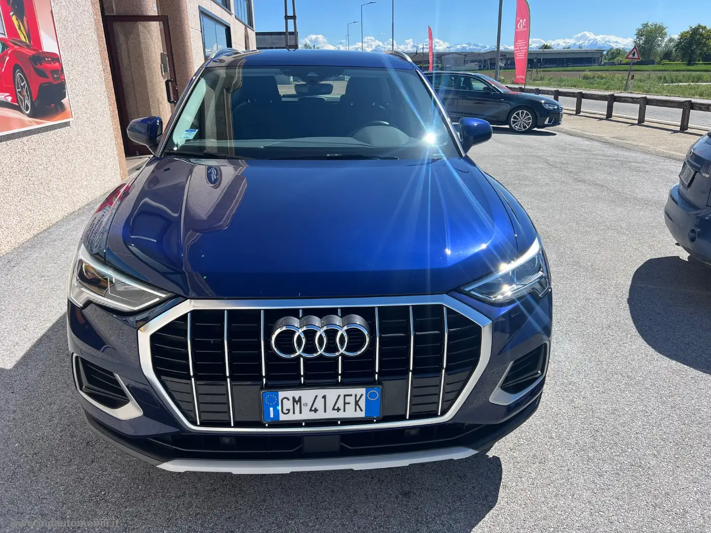 Audi Q3 35 TDI S tronic Business Advanced SOLO KM.38000 Blu/Azzurro - 2